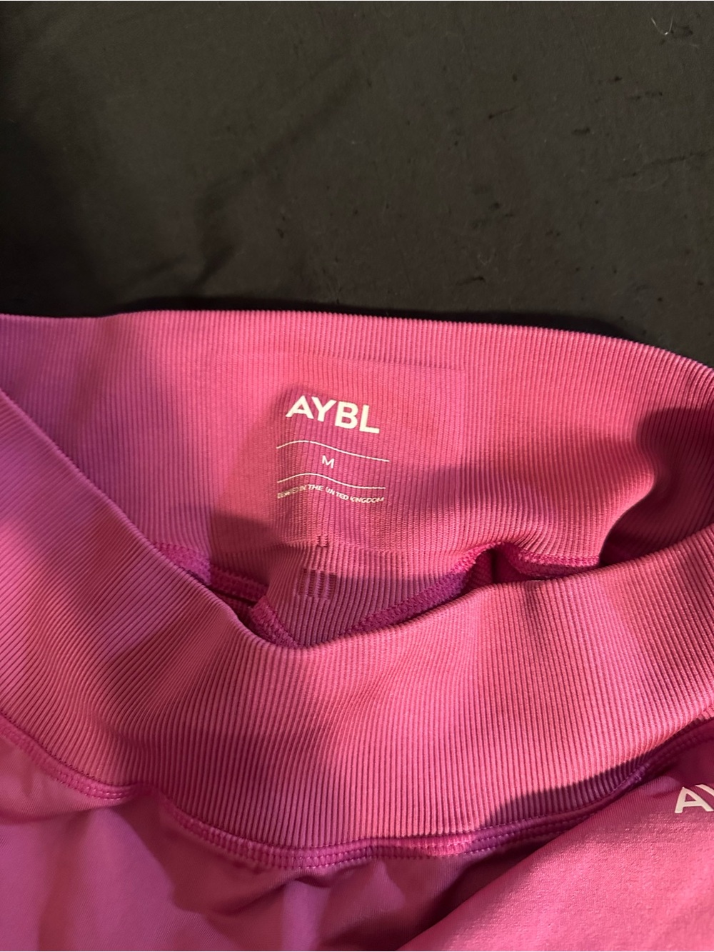 AYBL High-Waist Raspberry Bike Shorts - Picture 4 of 4